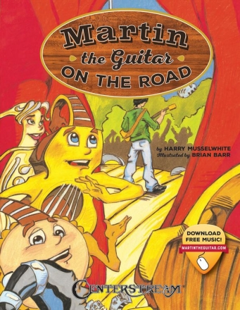 Harry Musselwhite, Martin The Guitar On The Road Gitarre Buch + Online-Audio