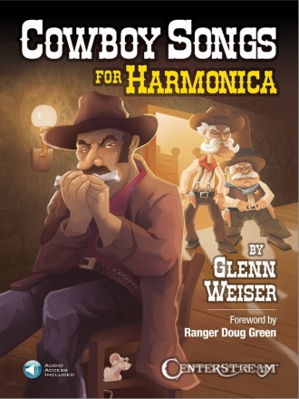 Cowboy Songs (+Online Audio) for harmonica