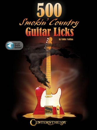500 Smokin' Country Guitar Licks (+Online Audio) for guitar