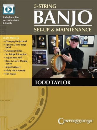 HL00346349  5-String Banjo Setup & Maintenance  Buch und Medien Online