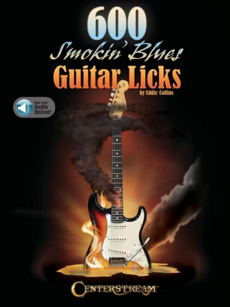 600 Smokin' Blues Guitar Licks for guitar Buch + Online-Audio