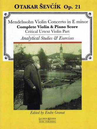 Violin Concerto in E Minor for violin and piano analytical studies and exercises