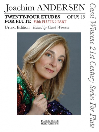 24 Etudes op.15 for flute with flute 2 part 2parts