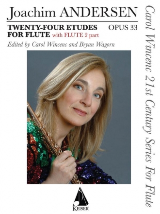 Twenty-Four Etudes for Flute, Op. 33 Flute Buch