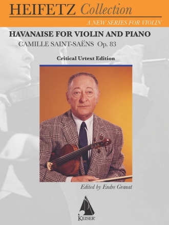 Camille Saint-Sans, Havanaise for Violin and Piano Violine und Klavier Buch
