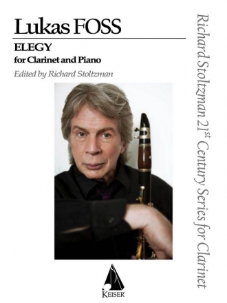 Lukas Foss, Elegy for Clarinet and Orchestra Clarinet and Orchestra Klavierauszug