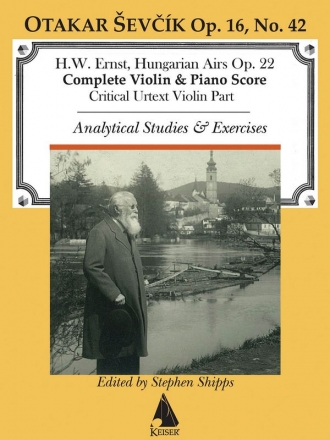 Sevcik, Op. 22 Ernst Hungarian Airs Violine und Klavier Buch