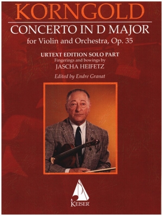 Violin Concerto in D Major op.35 for violin and orchestra for violin