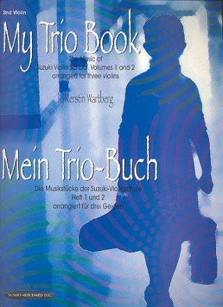 Mein Trio-Buch Violine 2 Musikstcke der Suzuki-Violin-Schule Bnde 1+2 fr 3 Violinen (en/dt)