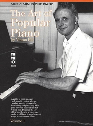 Vinson Hill, The Art of Popular Piano - Volume 1 Klavier Buch + CD