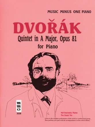 Antonn Dvork, Piano Quintet A major op. 81 Klavier Buch + CD