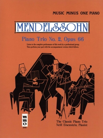 Felix Mendelssohn Bartholdy, Piano Trio No. 2 in C Minor, Op. 66 Klavier Buch + CD