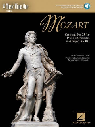 Concerto in A major KV488 no.23 (+Online-Audio) for piano