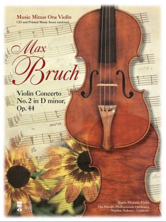Bruch, Violin Concerto No. 2 in D Minor, Op. 44 Violin Buch + 2 CDs