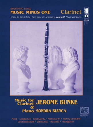 Beginning Clarinet Solos - Volume 1 Clarinet Buch + CD
