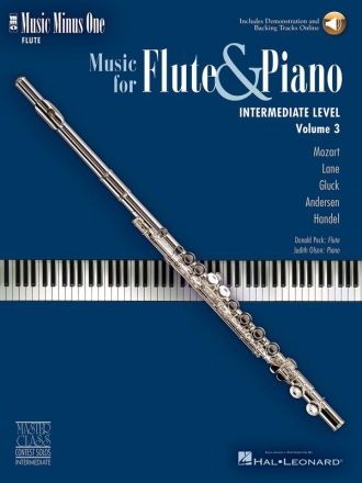 Intermediate Flute Solos vol.3 (+Online Audio) for flute
