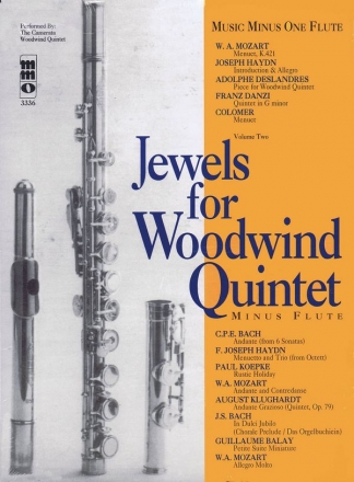 Jewels for Woodwind Quintet Flute Buch + CD