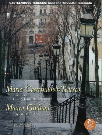 Mario Castelnuovo-Tedesco_Mauro Giulini, Sonatina and Serenata Op. 127 Guitar and Flute Buch + 2 CDs