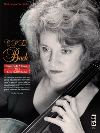 Carl Philipp Emanuel Bach, Violoncello Concerto in A Minor, Wq170/h432 Cello Buch + CD