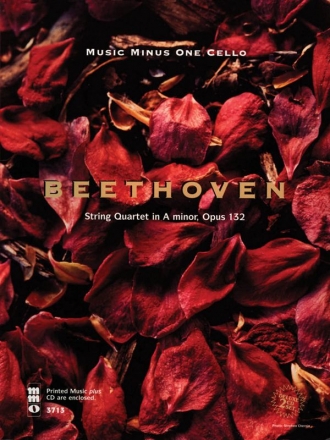 Ludwig van Beethoven, String Quartet in A Minor, Op. 132 Cello Buch + 2 CDs