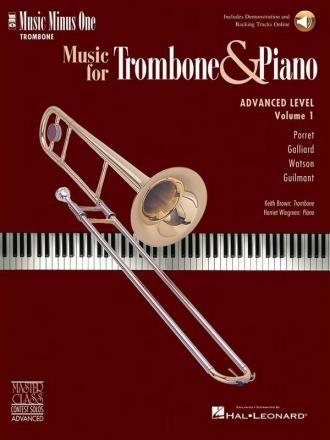 Advanced Trombone Solos vol.1 (+Online Audio) for trombone