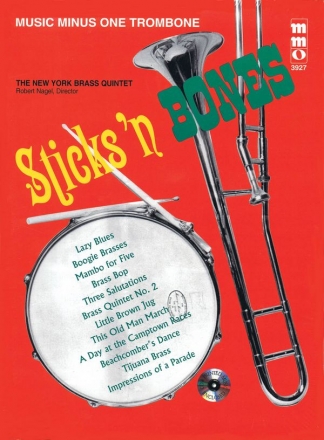 Sticks 'n Bones Posaune Buch + CD