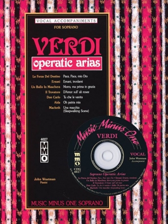 Giuseppe Verdi, Arias for Soprano Soprano Voice Buch + CD