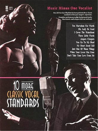 Ten More Classic Vocal Standards Vocal Buch + CD