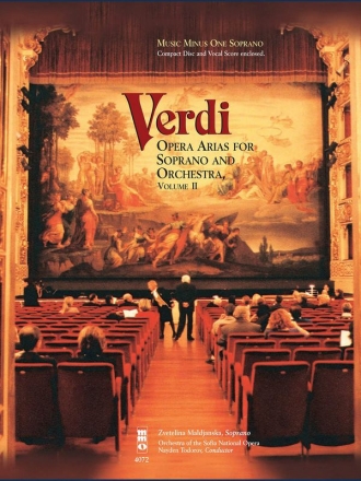 Giuseppe Verdi, Opera Arias for Soprano & Orchestra, Volume II Soprano Voice Buch + CD