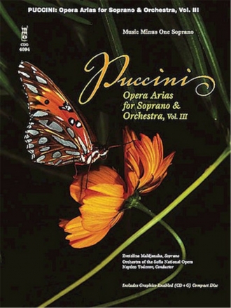 Giacomo Puccini, Arias - Volume III Soprano and Orchestra Buch + CD
