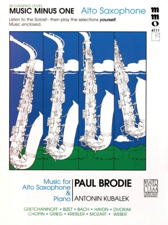 Beginning Alto Sax Solos - Volume 1 Alto Saxophone Buch + CD