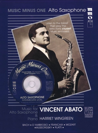 Intermediate Alto Sax Solos - Volume 2 Alto Saxophone Buch + CD