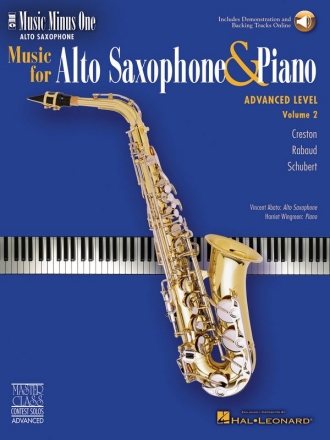Advanced Alto Sax Solos - Volume 2 Alto Saxophone Buch + Online-Audio