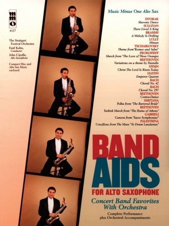 Band Aids for Alto Saxophone Alto Saxophone Buch + CD