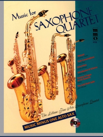 Music for Saxophone Quartet Saxophonquartett Buch + CD