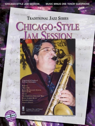 Chicago-Style Jam Session -Traditional Jazz Series Alto Saxophone Buch + 2 CDs