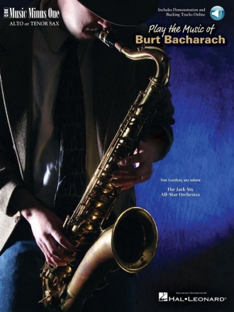 Play the Music of Burt Bacharach (+Online Audio) for saxophone (alto/tenor)
