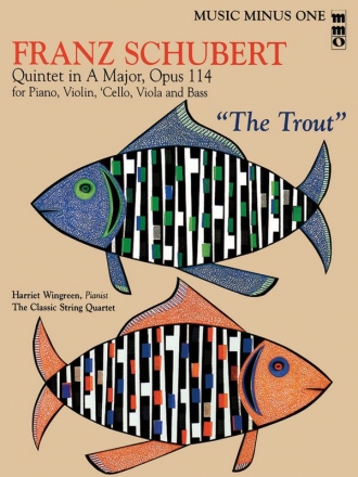 Franz Schubert, Quintet in A Major, Op. 114 or The Trout Viola Buch + CD