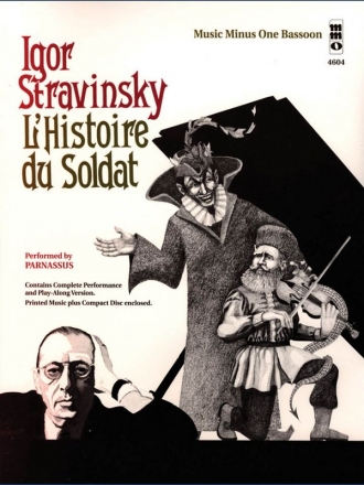Igor Stravinsky, L'Histoire du Soldat Fagott Buch + CD