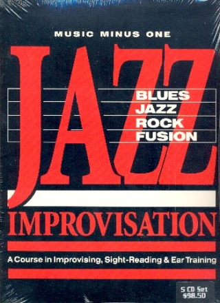 Music minus one Jazz Improvisation (+CD) Blues, Jazz, Rock, Fusion