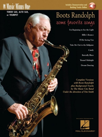 Boots Randolph - Some Favorite Songs Tenorsax/Altosax/Trumpet Buch + Online-Audio