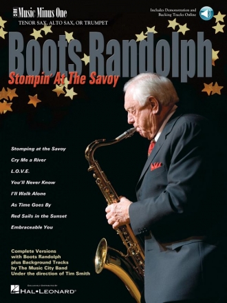 Boots Randolph, Stompin' at the Savoy Tenor Saxophone, Alto Saxophone or Trumpet Buch + Online-Audio