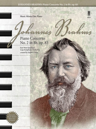Johannes Brahms, Piano Concerto No.2 In B Flat Op.83 Piano and Orchestra Buch + 2 CDs