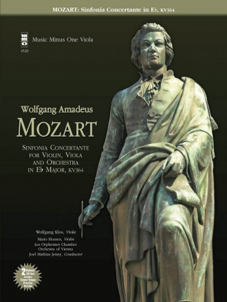 Wolfgang Amadeus Mozart, Mozart - Sinfonia Concertante in E-flat, KV36 Cello Buch + CD