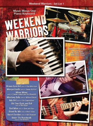 Weekend Warriors - Set List 1, Piano/Keyboard Piano/Keyboard Songbook/CD Buch + CD