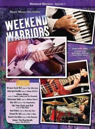 Music Minus One, Weekend Warriors - Set List 1, Guitar Gitarre Buch + CD