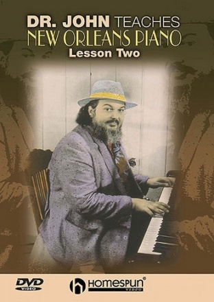 Dr. John teaches New Orleans Piano vol.2 DVD-Video