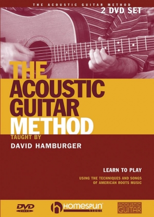 David Hamburger, The Acoustic Guitar Method Gitarre 2 DVDs