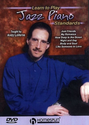 Learn to play Jazz piano standards DVD-Video