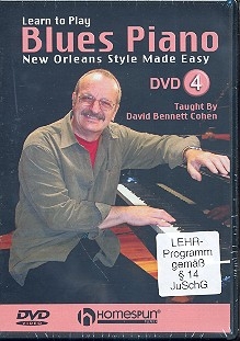 Learn to play Blues Piano vol.4 DVD